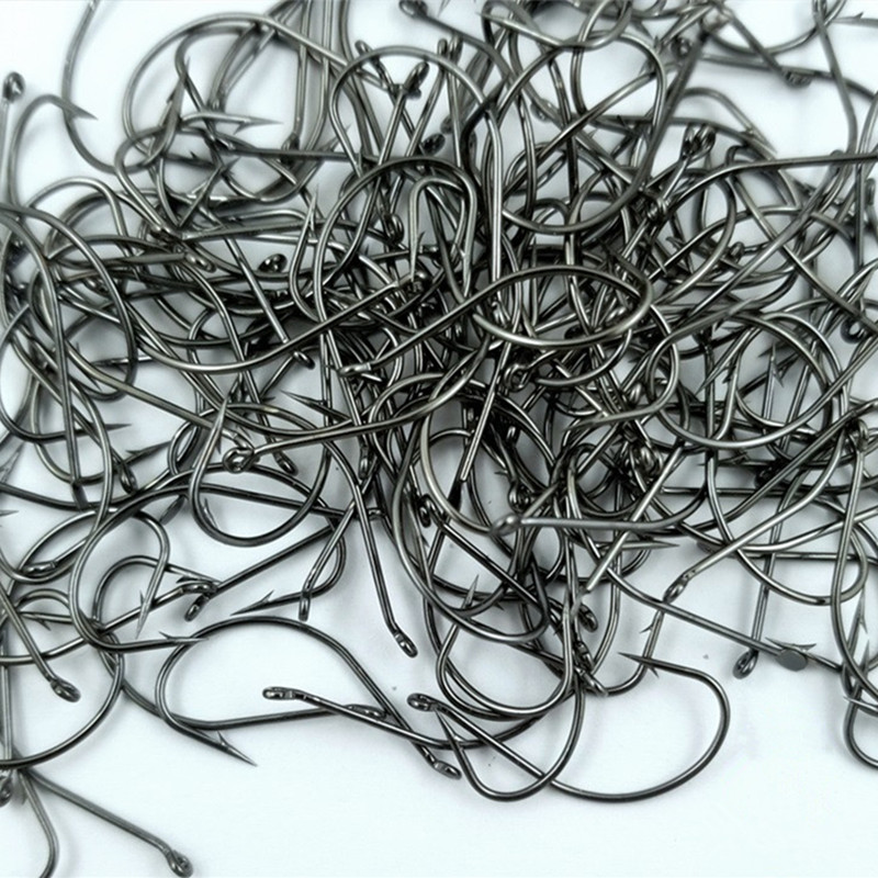 Fishing Hook Assortment - ตะขอตกปลาเล็กน้อย Slime ตะขอบาง Stream High Carbon