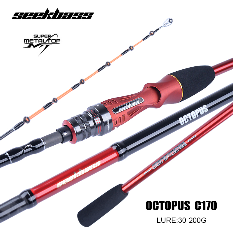 Kastking Reel Zephyr - คันเบ็ดตกปลา Seekbass Octopus Light รุ่นไทเทเนียม สำหรับตกปลาหมึก