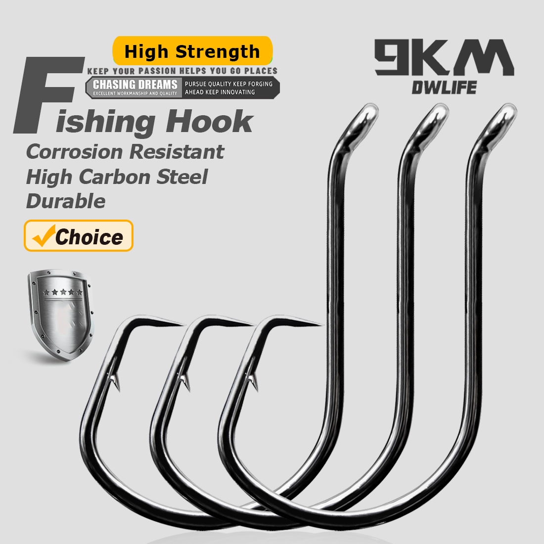 Fishing Hook Circle - 9KM วงกลมตะขอตกปลา 25 ~ 50 ชิ้น