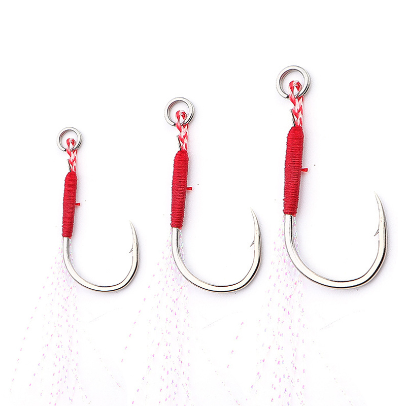 Fishing Hook Assortment - 20 ชิ้น/ถุงตกปลา Cast Jigs Assist Hook