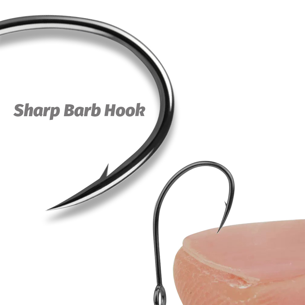 ตะขอเดี่ยวแหวนใหญ่ 20 ชิ้น 2 # - Fishing Hook Assortment บทวิจารณ์และราคา
