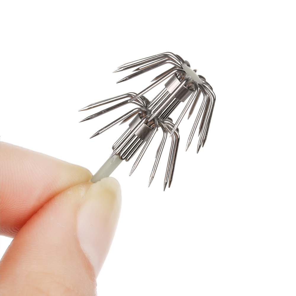 ตะขอตกปลาสแตนเลสสองชั้น5ชิ้นร่ - Fishing Hook Assortment บทวิจารณ์และราคา