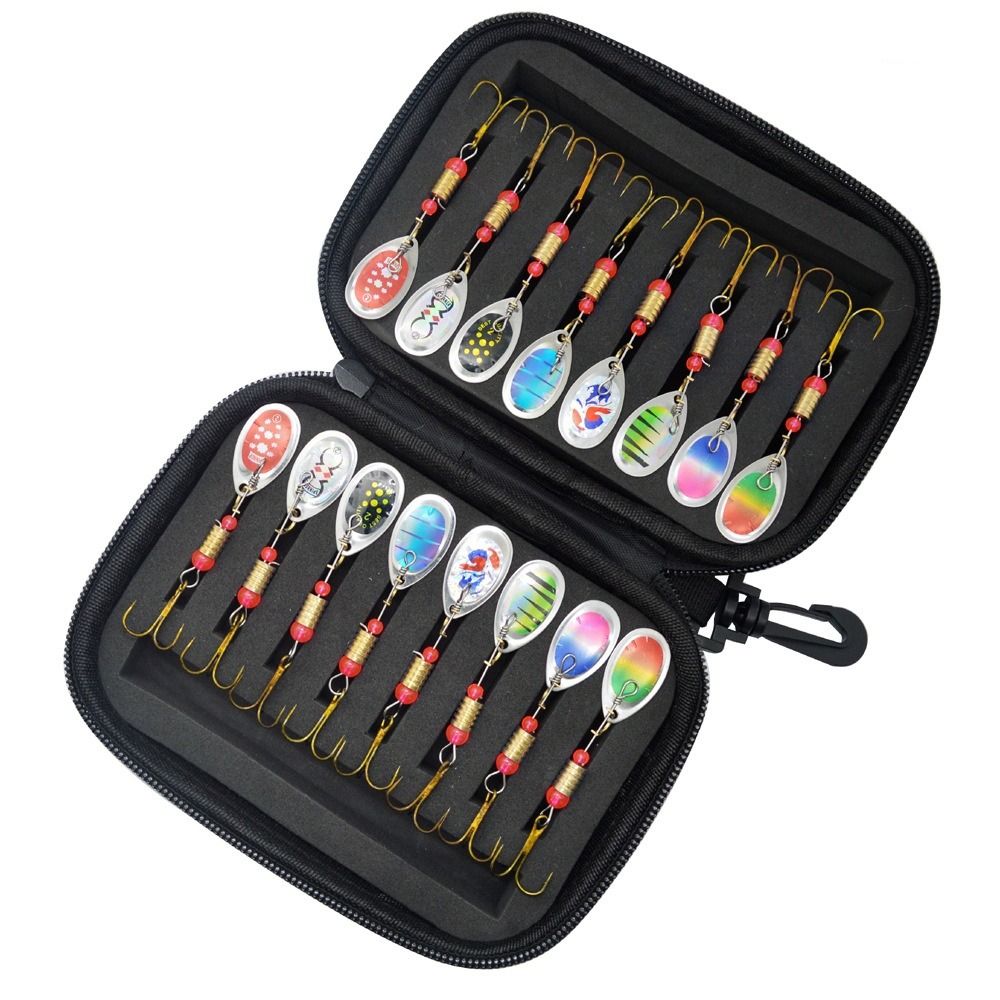 กระเป๋าเก็บเหยื่อตกปลาแบบหมุนไ - Fishing Hook Jig บทวิจารณ์และราคา