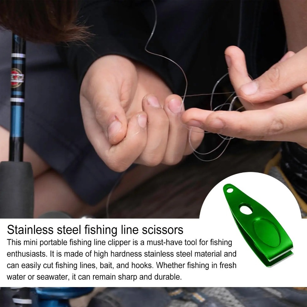 กรรไกรตัดสายตกปลาแบบพกพา 1 ชิ้ - Fishing Hook Remover บทวิจารณ์และราคา