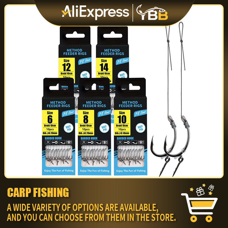 ชุดอุปกรณ์ตกปลาแบบ Method Feed - Fishing Hook Assortment บทวิจารณ์และราคา