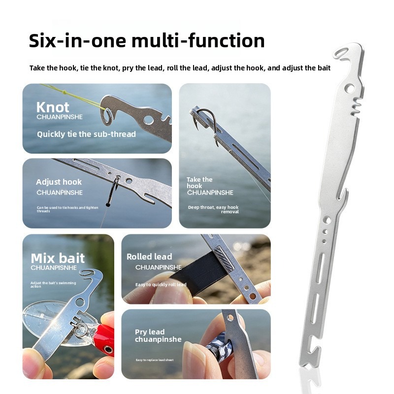 QAJTAO ชุด 4 ชิ้น อุปกรณ์ถอดตะ - Fishing Hook Remover บทวิจารณ์และราคา
